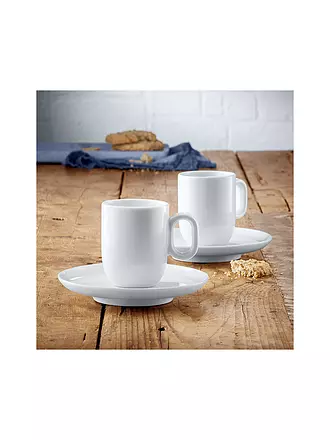 WMF | Set de 4 tasses à espresso BARISTA Blanc | 